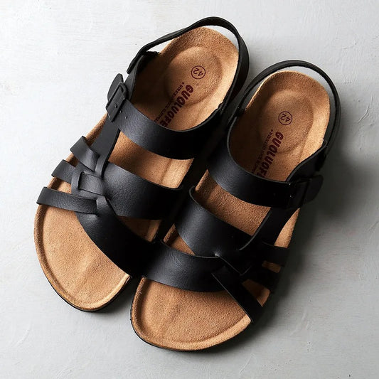 Alessio Leather Sandals