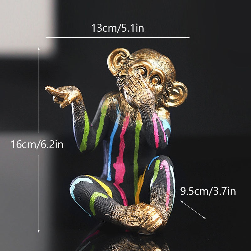 Primate Prestige Monkey Sculpture